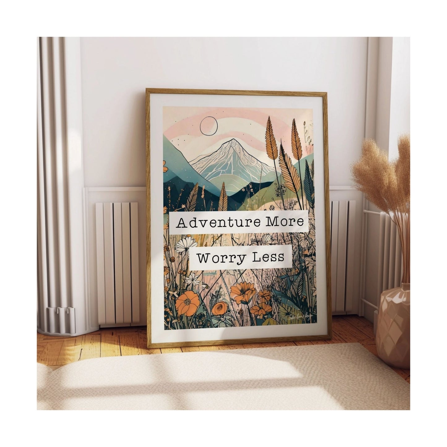 Adventure More Worry Less Print