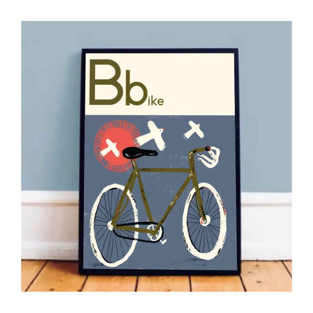 B for Bike Print