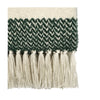 Berber Grainy Green Throw