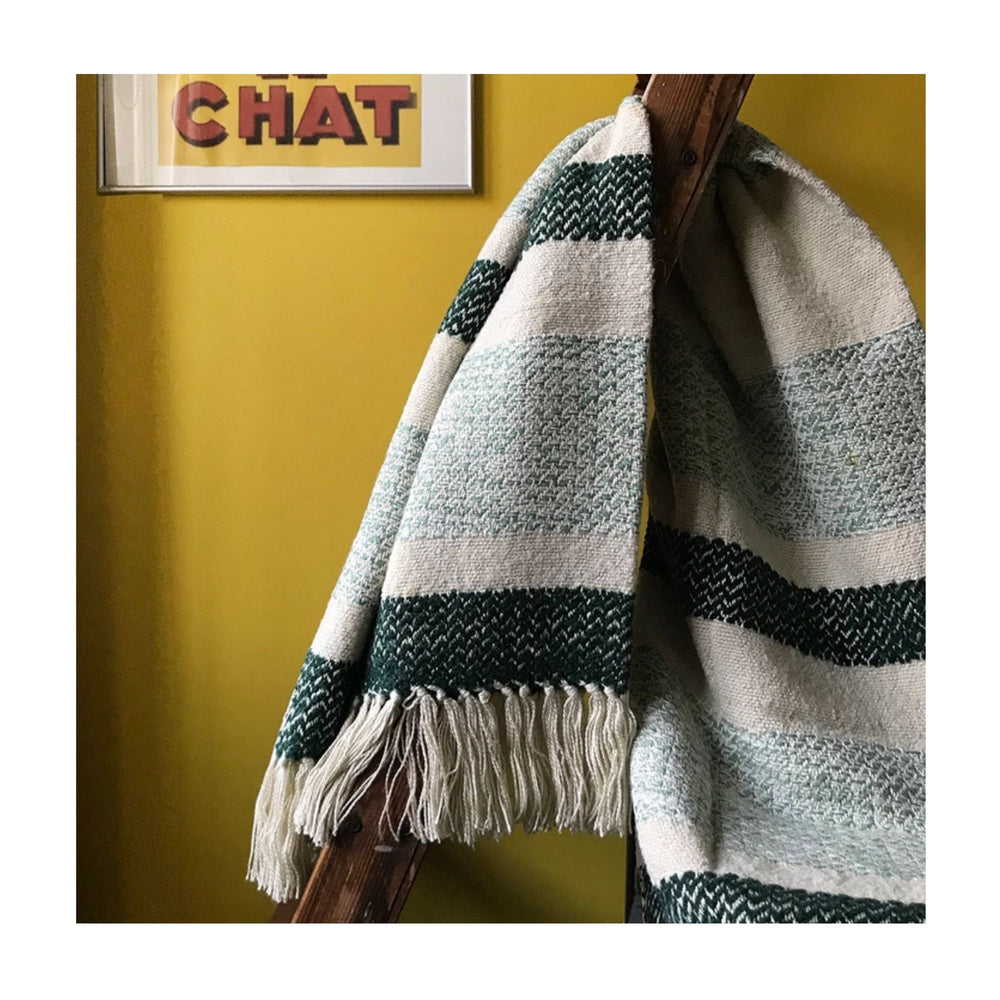 
                  
                    Berber Grainy Green Throw
                  
                