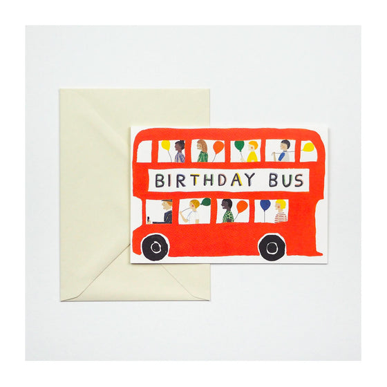 Birthday Bus Card