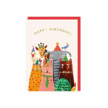  Birthday Animals Card