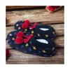 Shining Stars Black Super Cosy Slippers