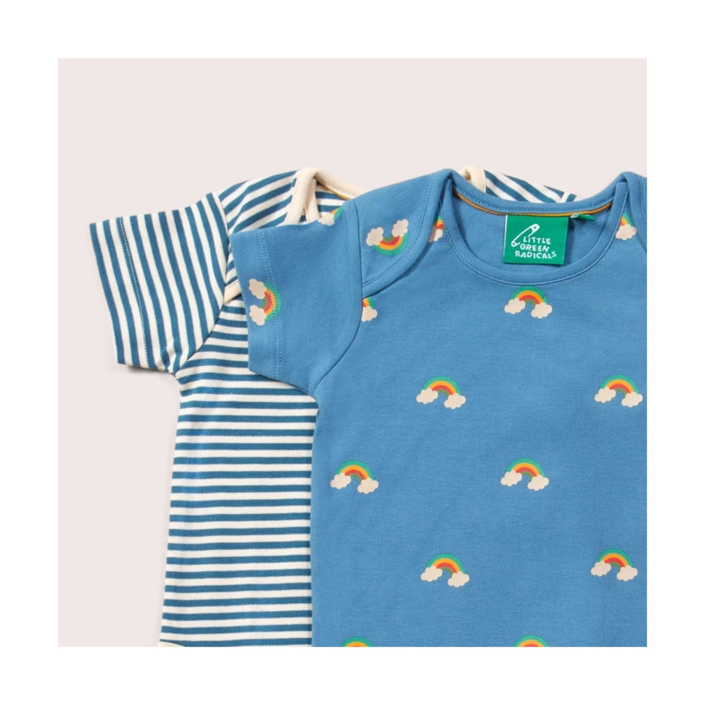 
                  
                    Blue Rainbow Bodysuit Set - 2 Pack
                  
                