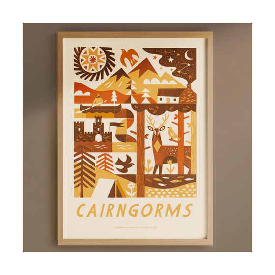 Cairngorms National Park A3 Print