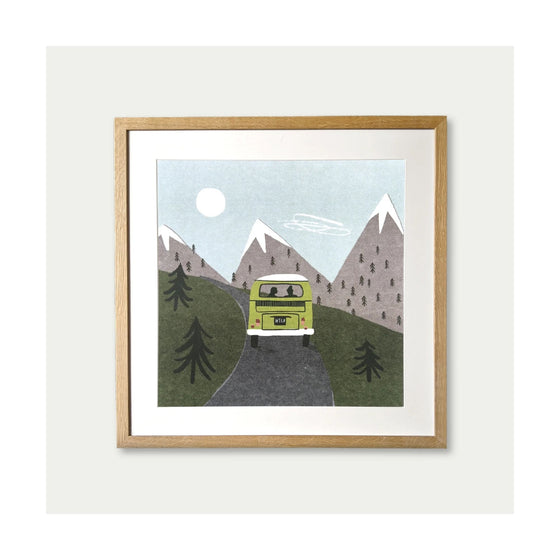 Campervan Art Print