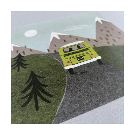 Campervan Art Print