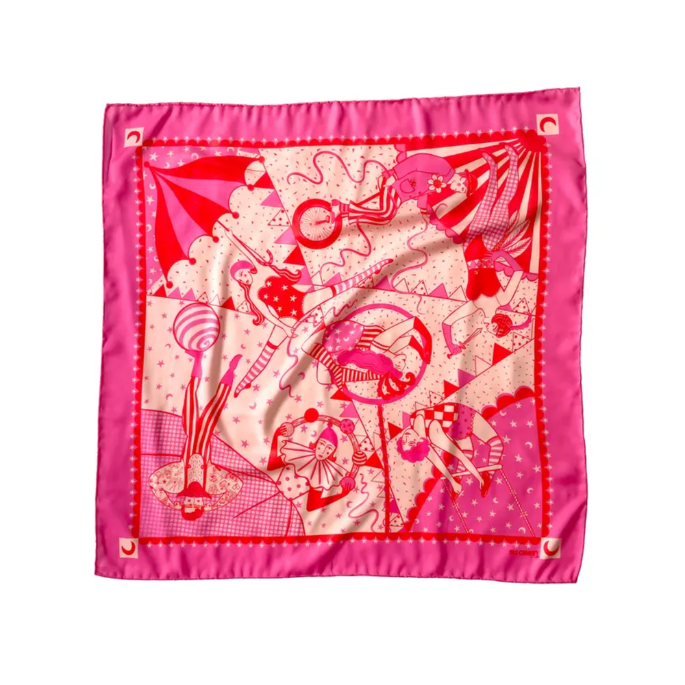 
                  
                    I Love the Circus Pink Eco Scarf / Headscarf
                  
                