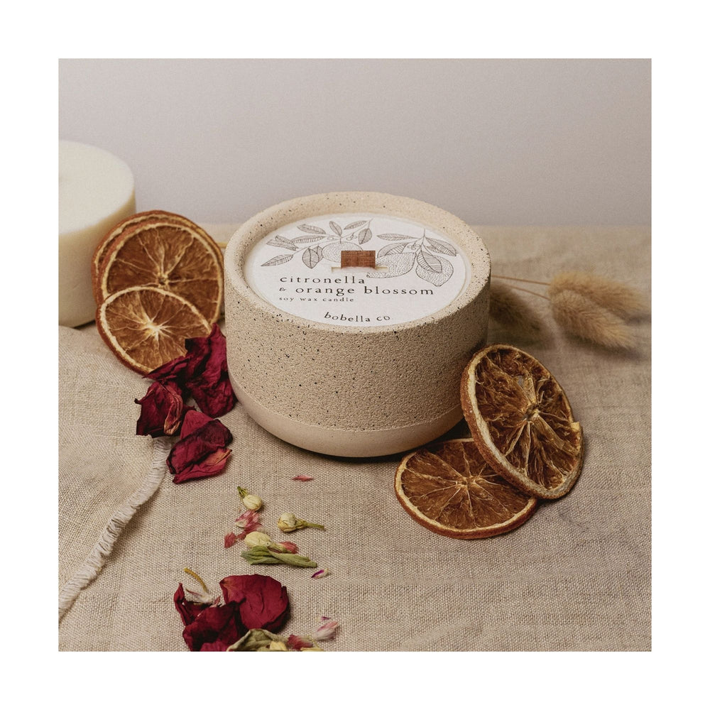 Citronella & Orange Blossom Soy Wax Candle