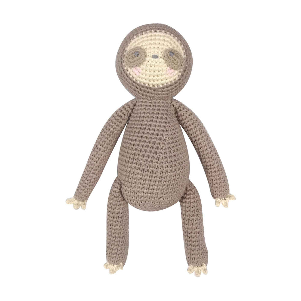 
                  
                    Crochet Samuel Sloth Rattle Toy
                  
                