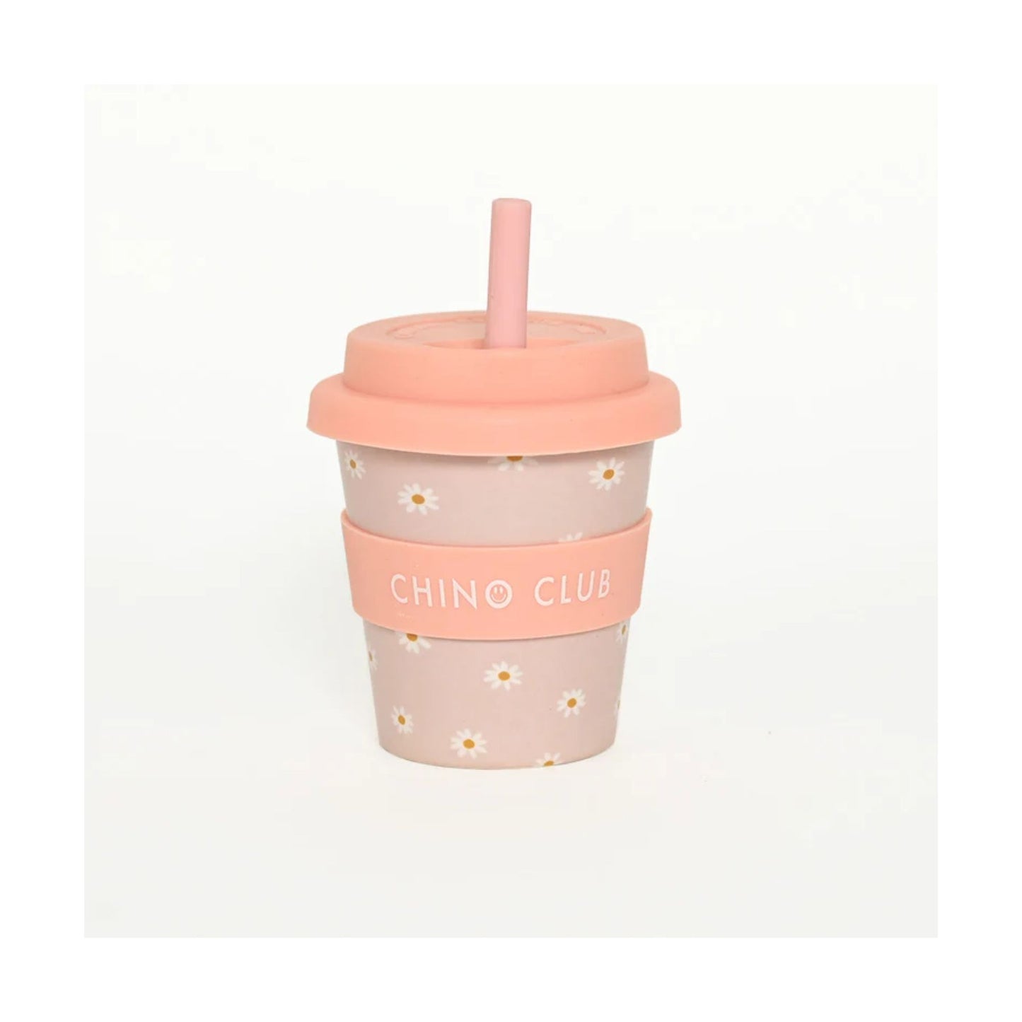 Pink Daisy Babychino Cup