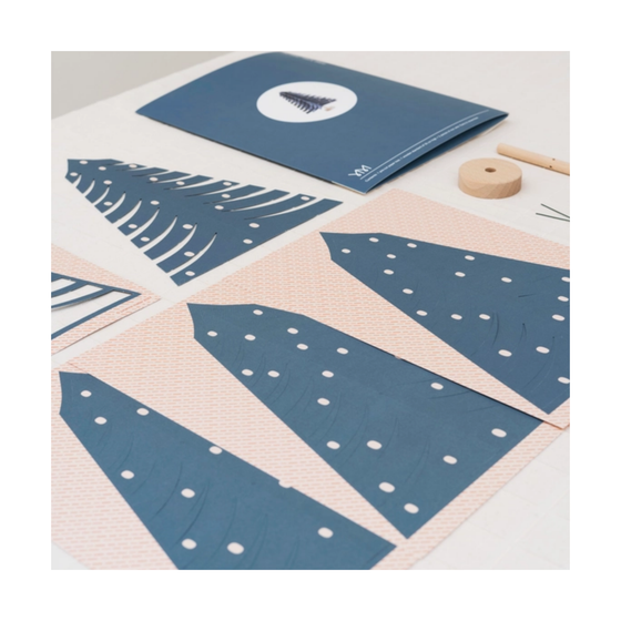 Make Your Own Paper Fir Tree Kit