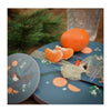 Festive Robin Table Mat Set