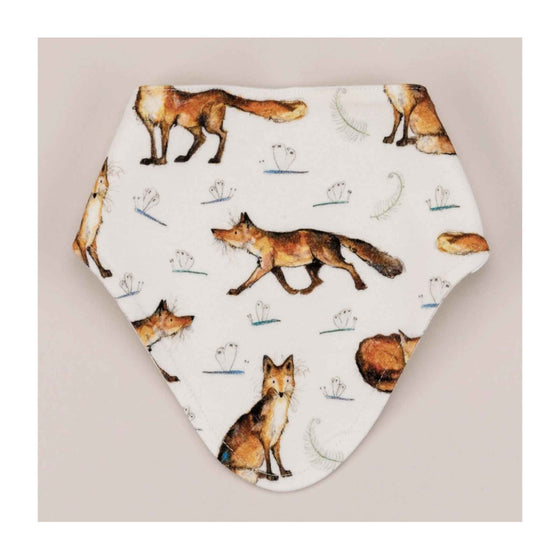 Dexter the Fox Bandana Bib