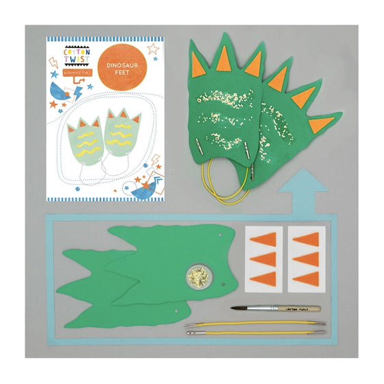 Make Your Own Dinosaur Feet Kit