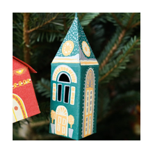  Winter Steeple Screen-Printed Decoration