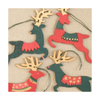 Reindeers Wooden Ornaments