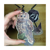 Tawny Owl Wooden Decoration