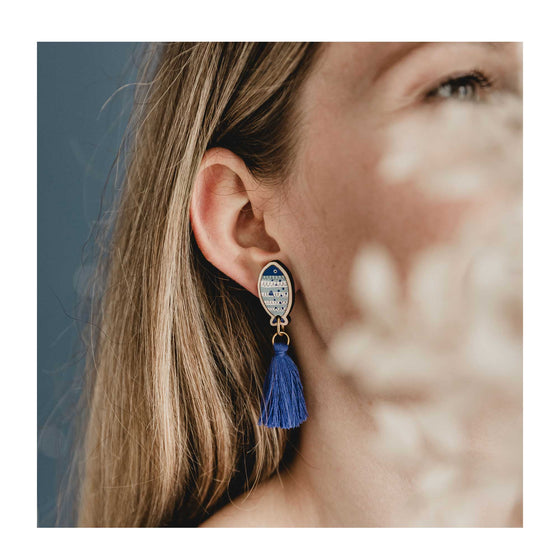 Fish Tassel Earrings