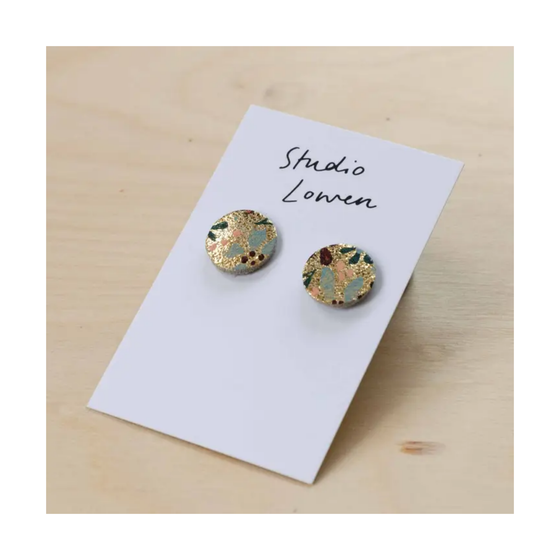 Floral Stud Earrings