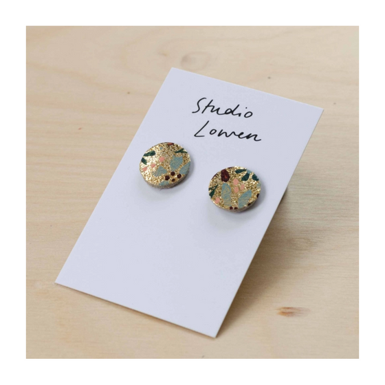 Floral Stud Earrings