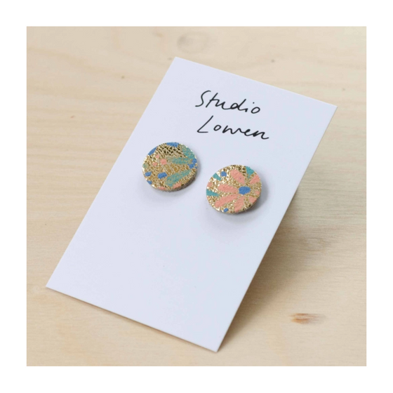 Floral Stud Earrings