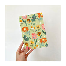  A bright and cheerful A5 notebook with a floral design by Emily Nash. Perfect for all of your doodles, lists and creative ideas, to give as a gift or keep for yourself!