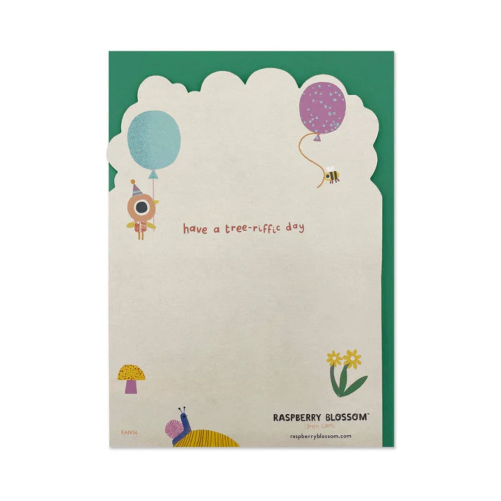 Forest Friends Children's Fold Out Birthday Card