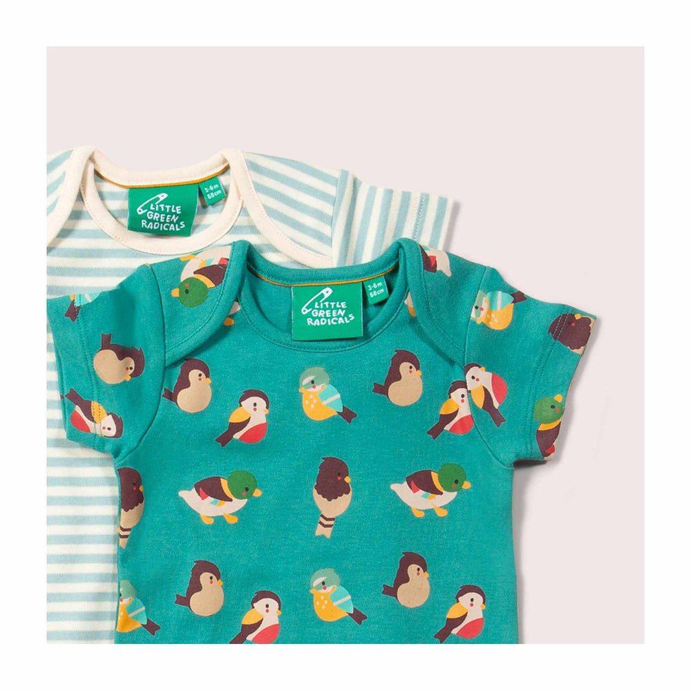 Birds Bodysuit Set - 2 Pack