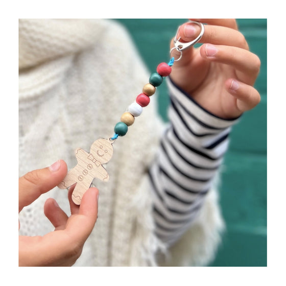 Make Your Own Gingerbread Character Keyring