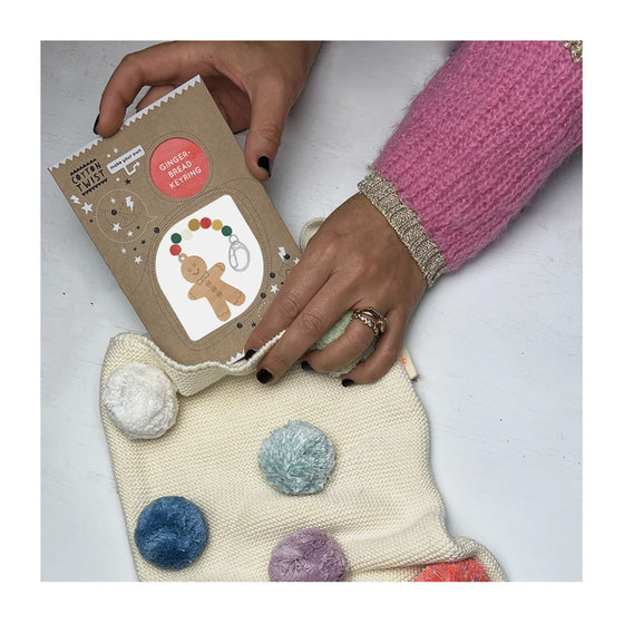 Make Your Own Gingerbread Character Keyring