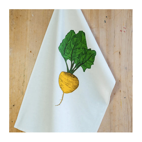 Golden Beet Tea Towel