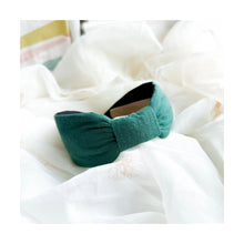  Forest Green Flat Knot Headband