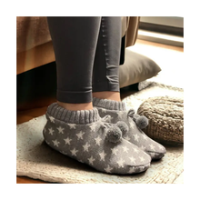  Shining Stars Grey Super Cosy Slippers