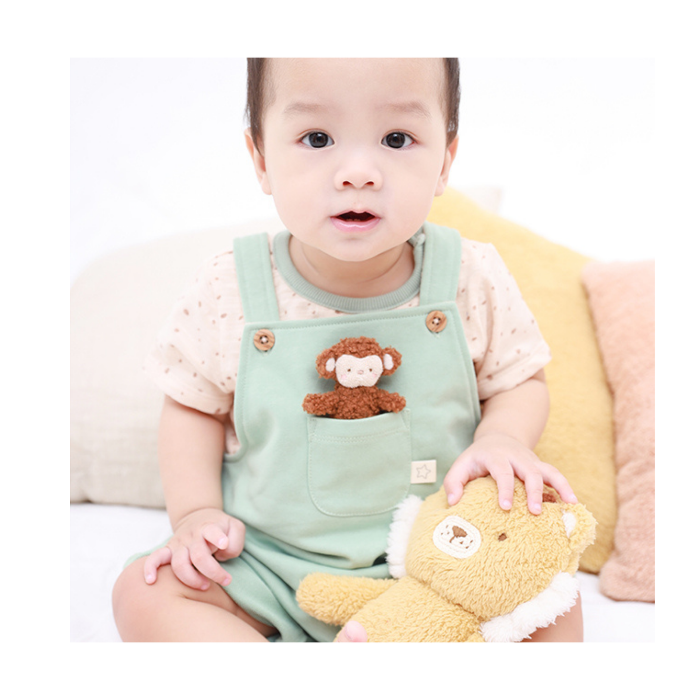 Archie Monkey Dungaree Set