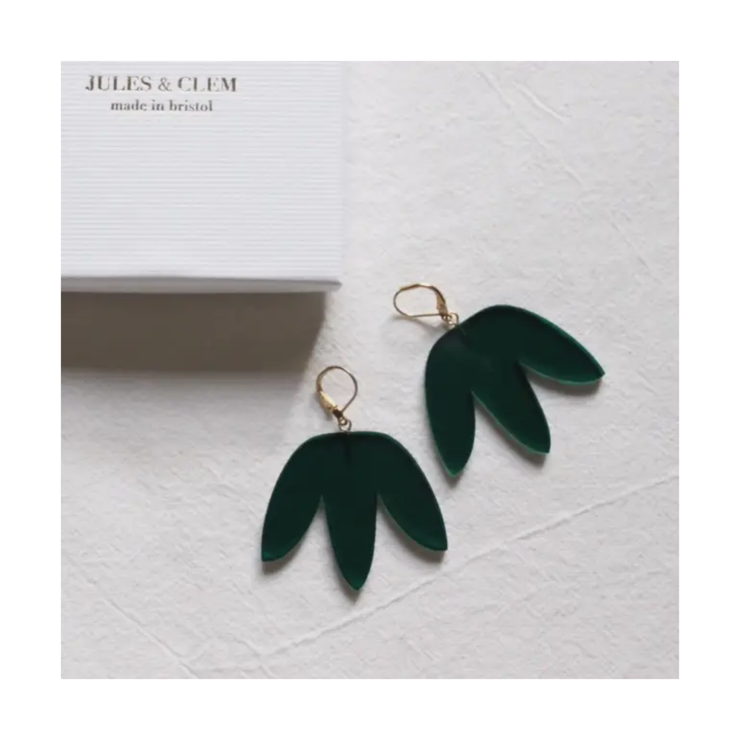 Green Midi Matisse Earrings