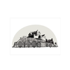 Edinburgh Castle Art Print (Natural)