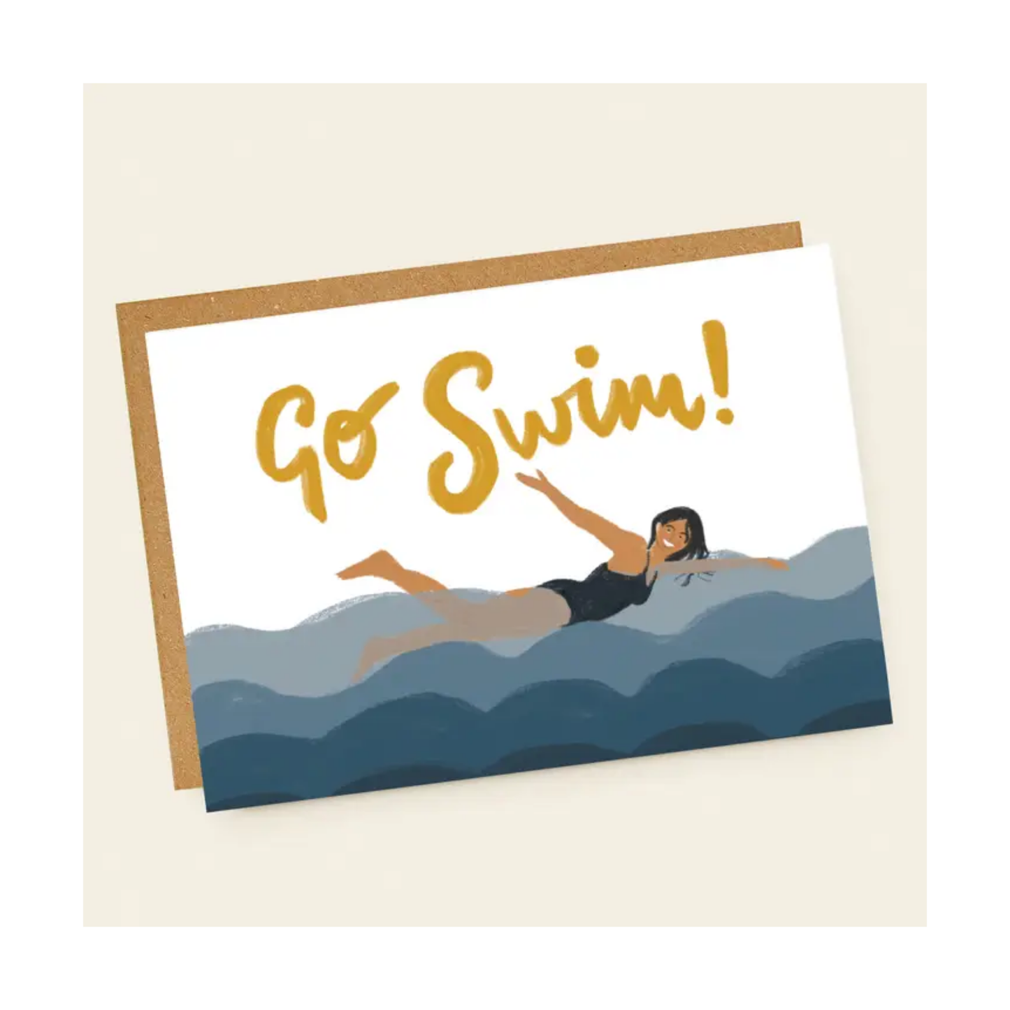 Go Swim! Wild Swimmer Adventure Card