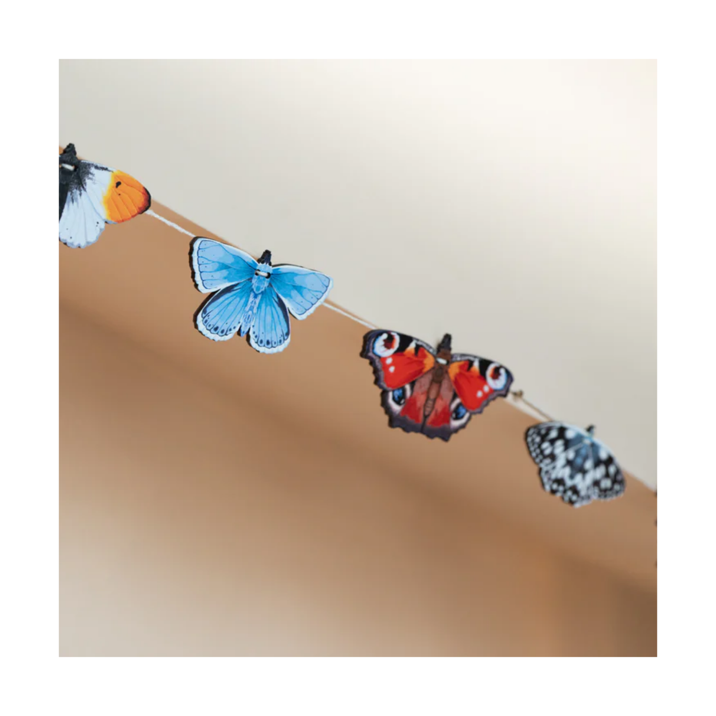 British Butterflies Garland