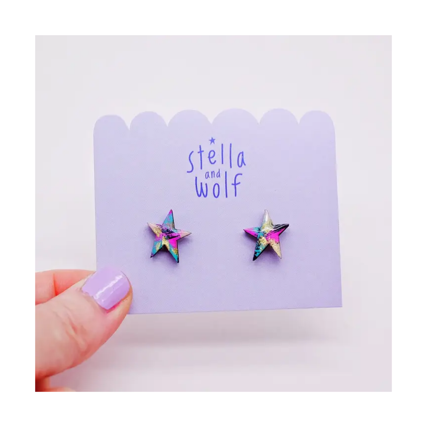 Wonky Star Earrings