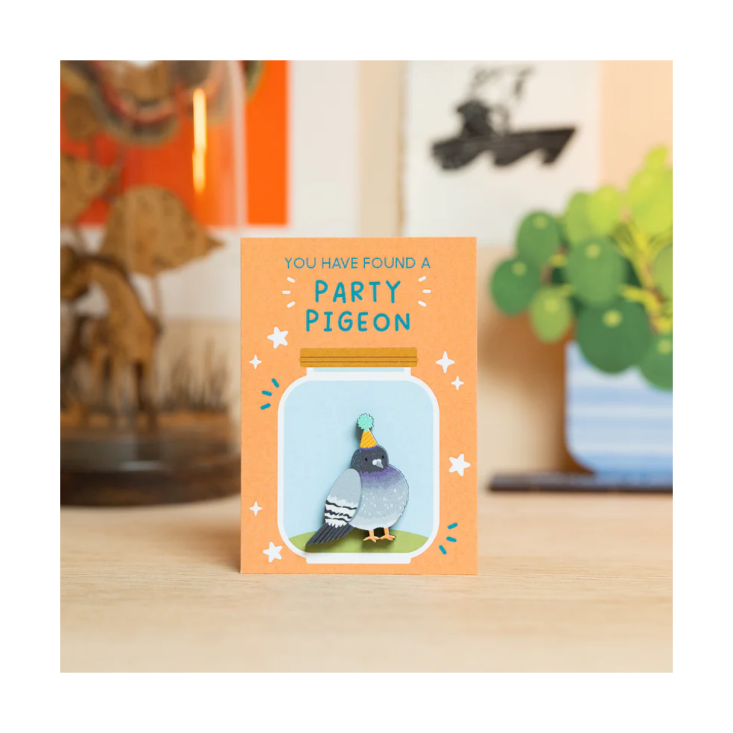 Party Pigeon Pin