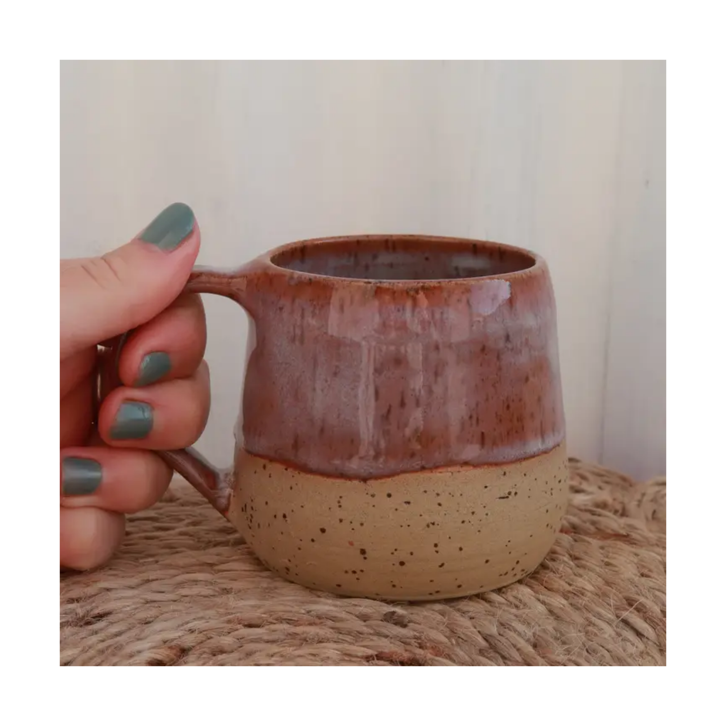 Speckled Wild Plum Small Mug