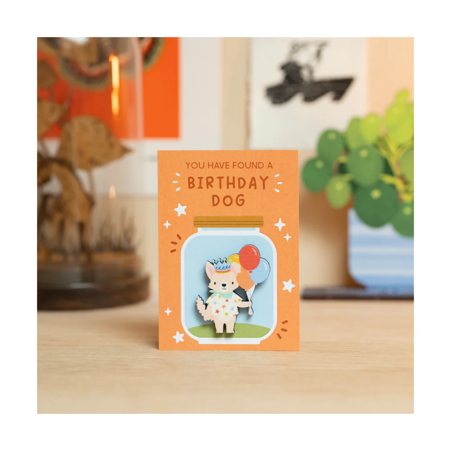 Birthday Dog Pin