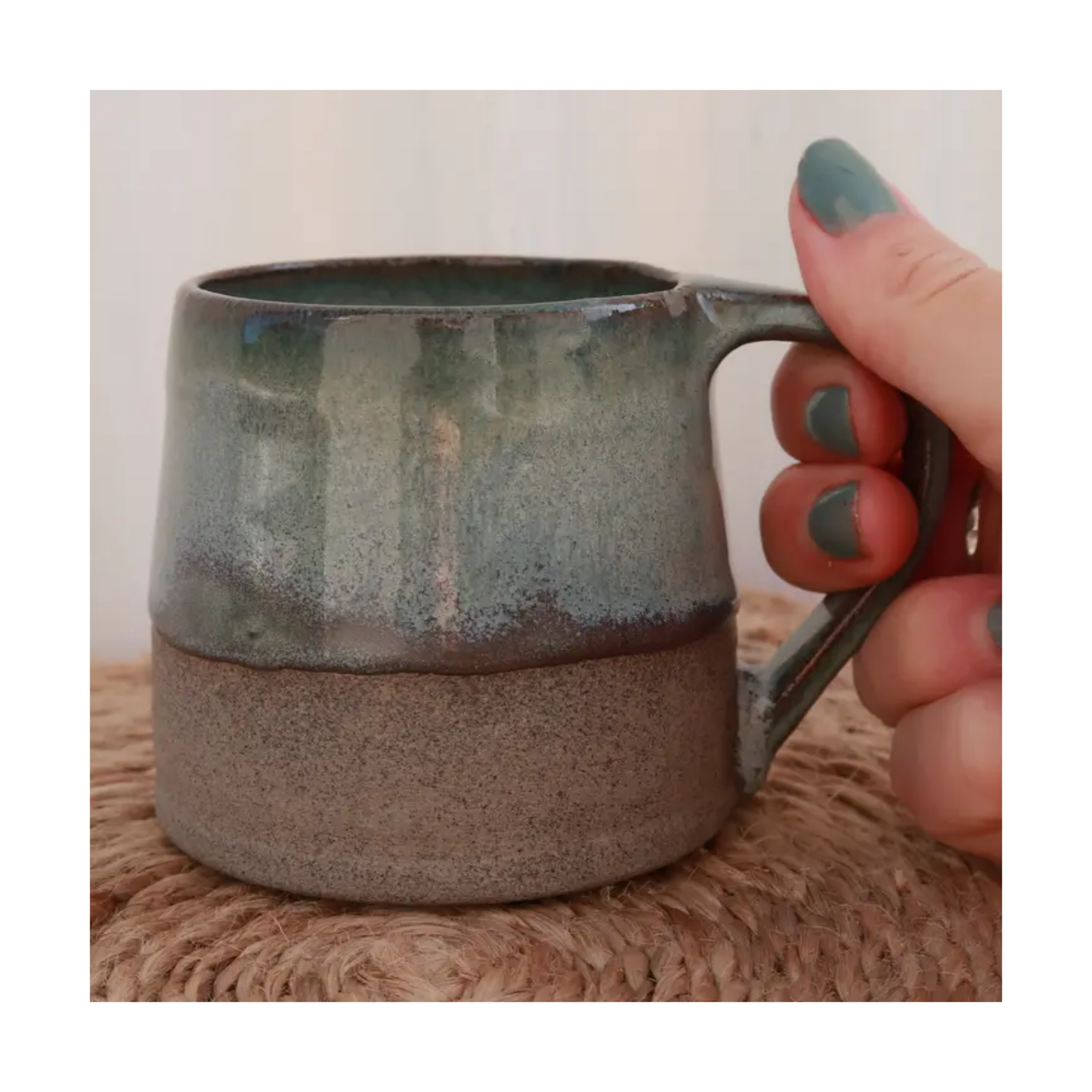 Grey Midnight Sky Ceramic Mug