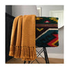 Inca Yellow Solid Throw