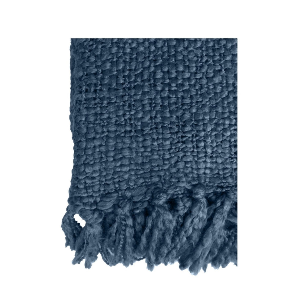 
                  
                    Indigo Solid Throw
                  
                