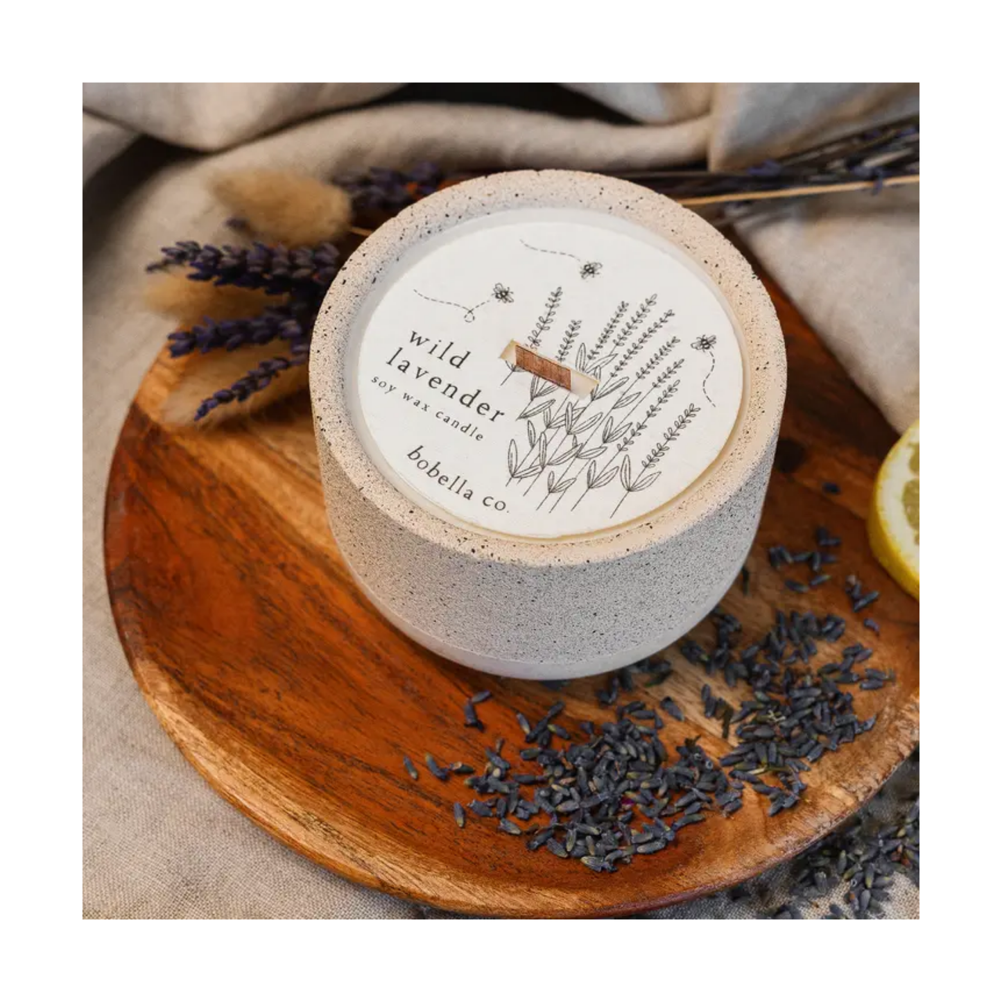 Wild Lavender Soy Wax Candle