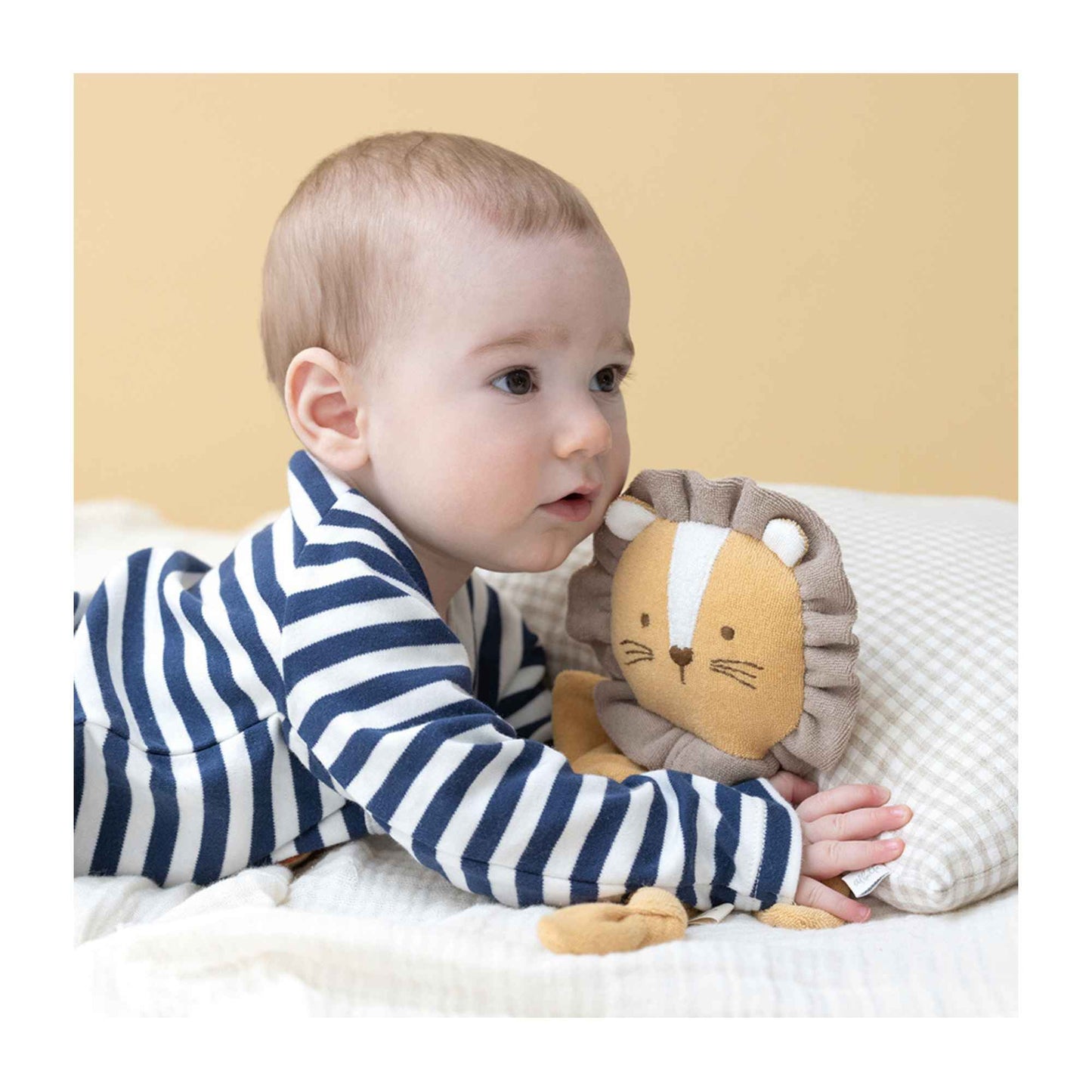 Leo Lion Towelling Cuddle Toy