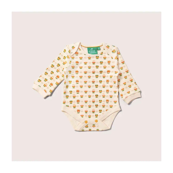 Little Blooms Organic Baby Bodysuit Set - 2 Pack