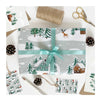 Little Log Cabins Christmas Gift Wrap